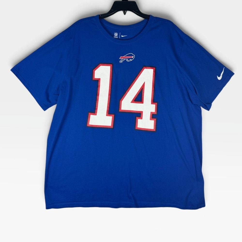 Nike Buffalo Bills Sammy Watkins 14 T-Shirt Mens 3XL Blue Short Sleeve Excellent